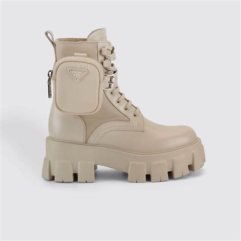 beige boots prada|Luxury Boots for Women .